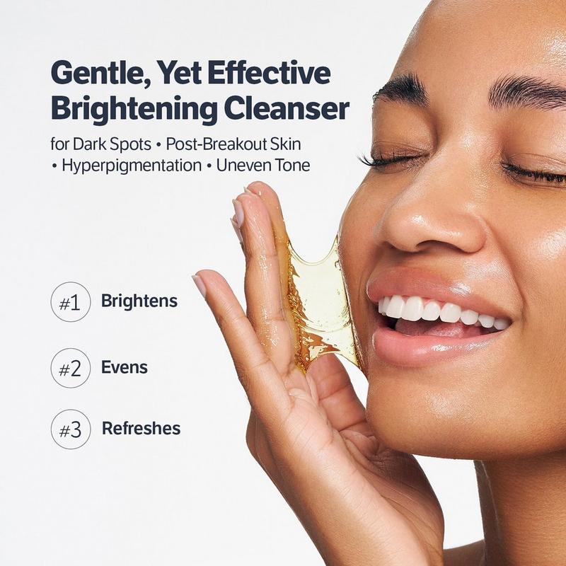 glutathione hyaluronic acid kojic acid facewash benefits reviews Niacin Kojic Acid Brightening Gel Cleanser