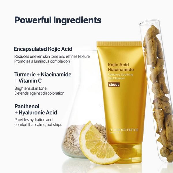 SUNGBOON EDITOR Niacin Kojic Acid Brightening Gel Cleanser #5