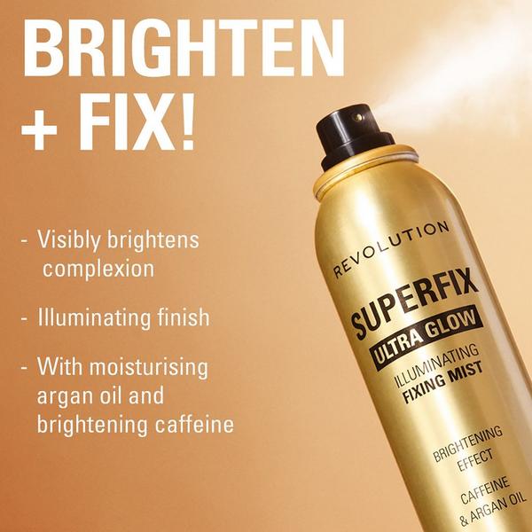 Revolution Beauty Superfix Glow Fixing Mist #3