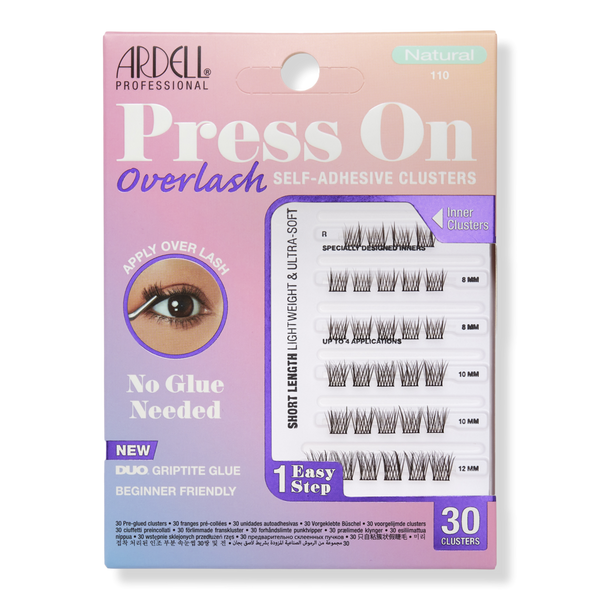 Ardell Press On Overlash Self-Adhesive Clusters #1