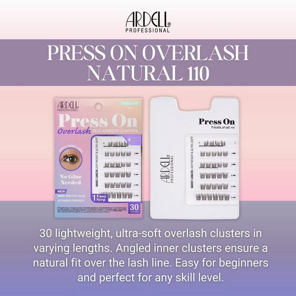 Ardell Press On Overlash Self-Adhesive Clusters #4