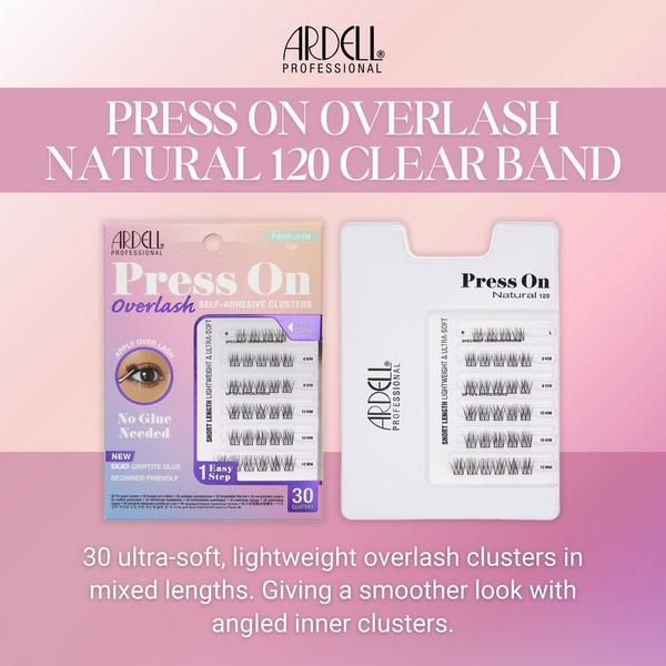 Ardell Press On Overlash Self-Adhesive Clusters #4