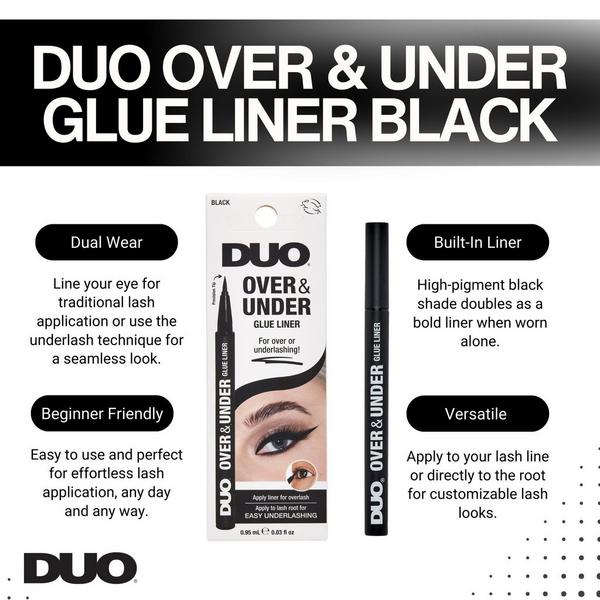 Ardell Duo Over & Under Glue Liner in Black #7