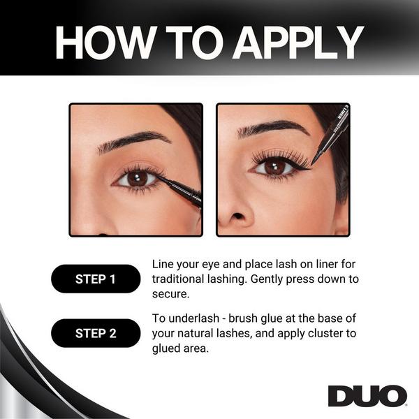 Ardell Duo Over & Under Glue Liner in Black #8
