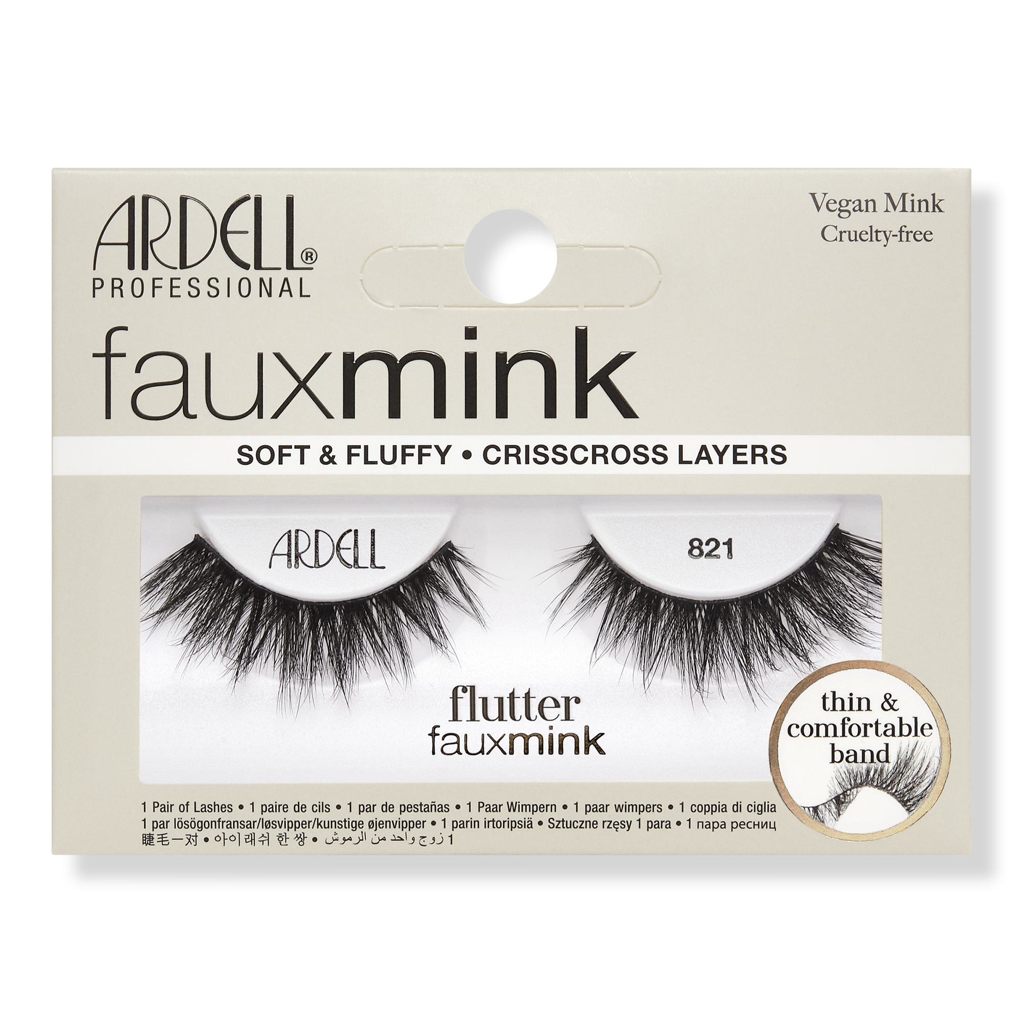 Ardell Faux Mink Flutter INTERNATIONAL SHIPPING