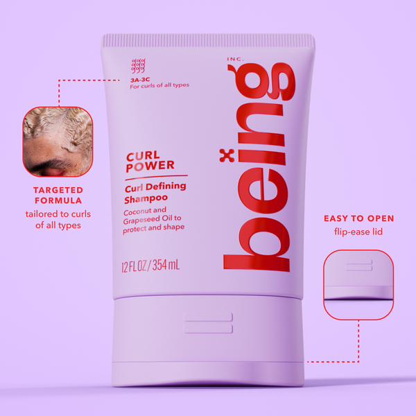 being CURL POWER Curl Deﬁning Shampoo #5