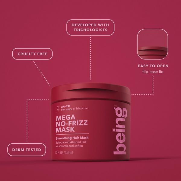 being MEGA NO-FRIZZ Smoothing Hair Mask #6