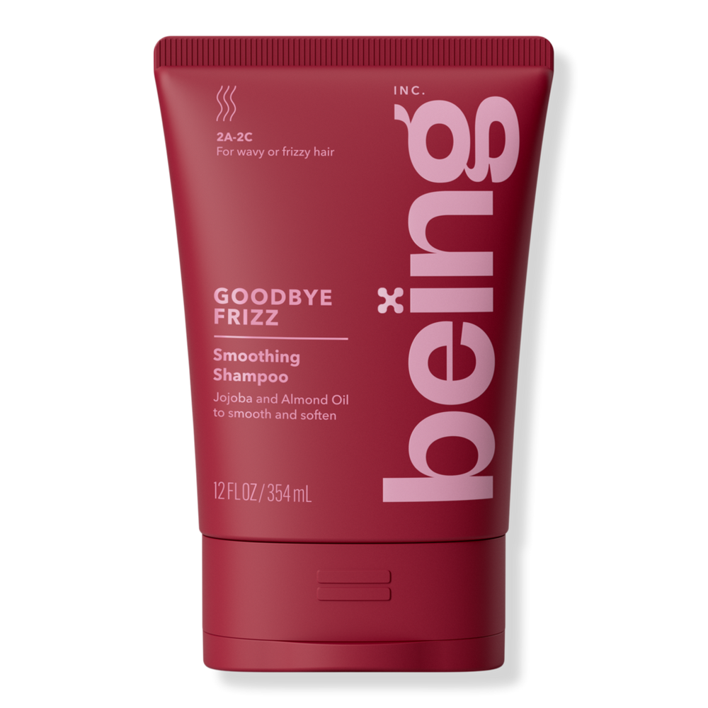 being GOODBYE FRIZZ Smoothing Shampoo with Jojoba and Almond Oil