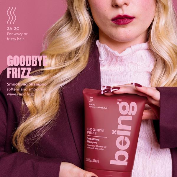 being GOODBYE FRIZZ Smoothing Shampoo with Jojoba and Almond Oil #3