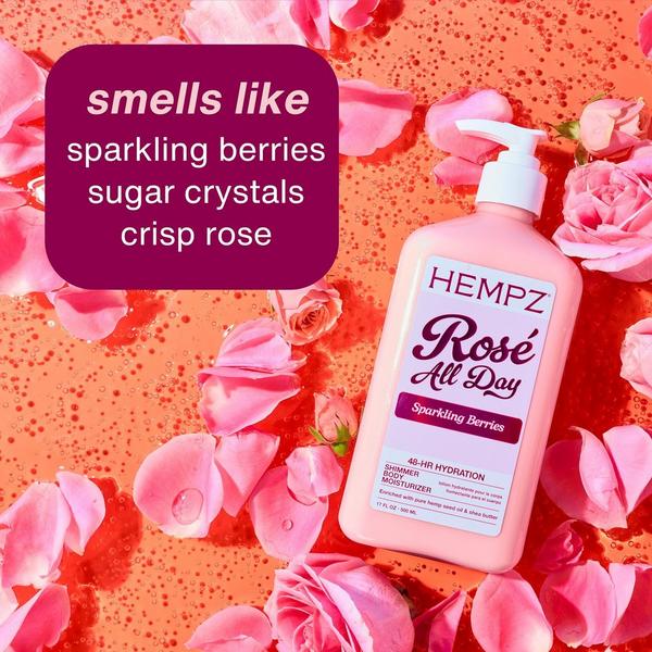 Hempz Rosé All Day Body Moisturizer #3