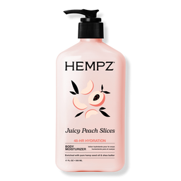 Hempz Juicy Peach Slices Body Moisturizer - 17 oz
