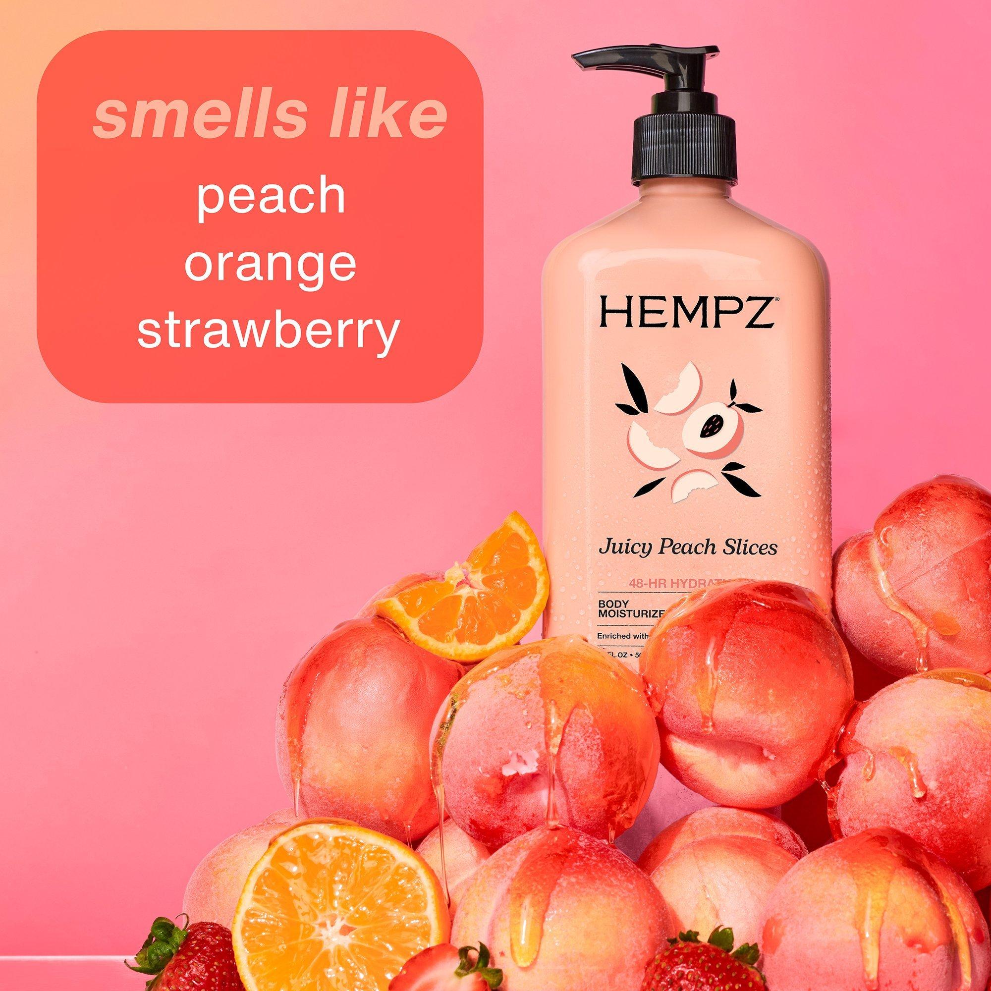 Увлажняющий крем для тела Hempz Juicy Peach Slices — фото 3