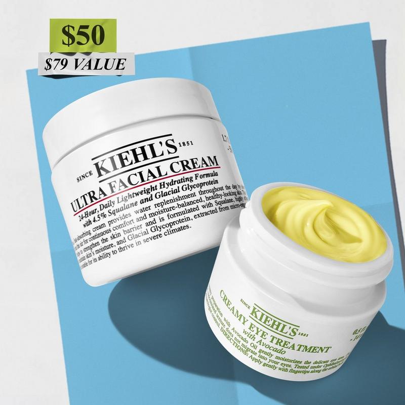 KIEHL'S ULTRA FACIAL CREAM 150ml 2個セット Kiehl's Since 1851 Double Down on Hydration Ultra Facial Cream Set