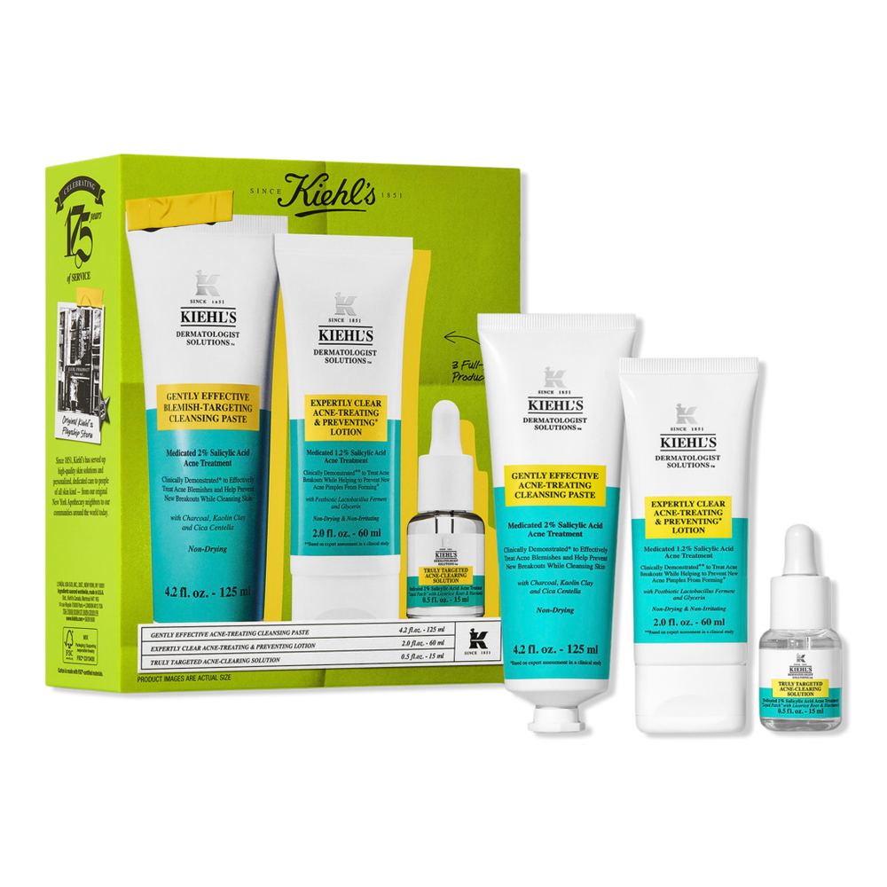 Kiehl's Since 1851 Clear Intentions Acne Set