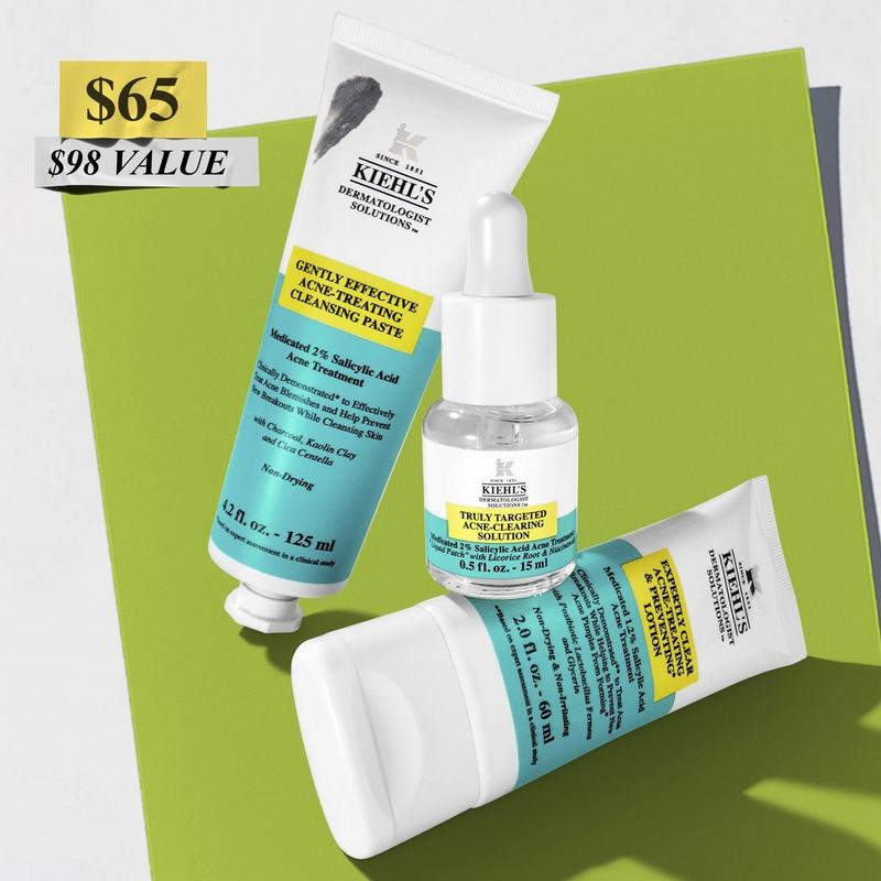 Kiehl's Since 1851 - Clear Intentions Acne Set | Ulta Beauty
