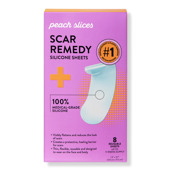 Peach Slices Scar Remedy Silicone Sheets #1