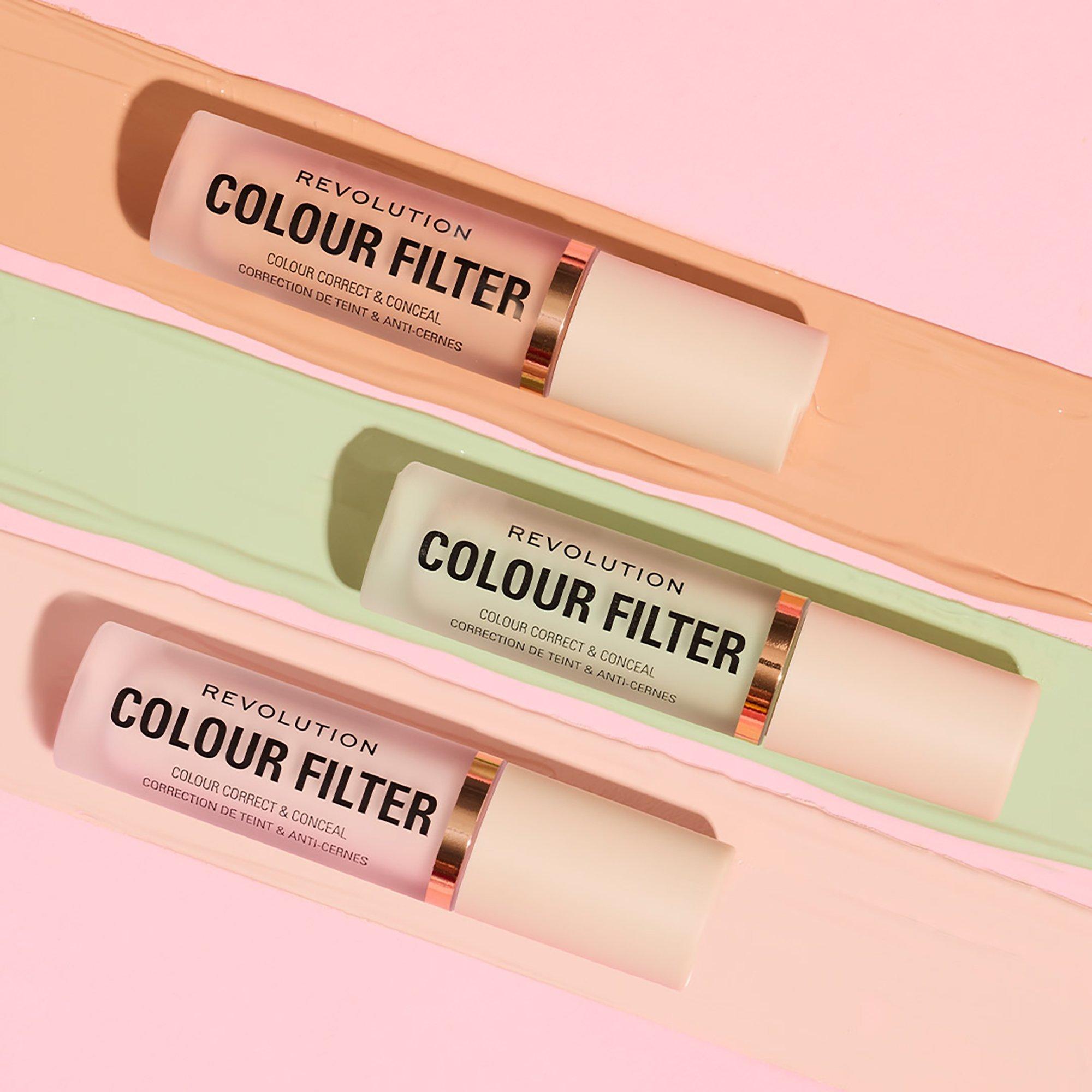 Корректирующий консилер Revolution Beauty Color Filter, цвет: Зелёный — фото 4