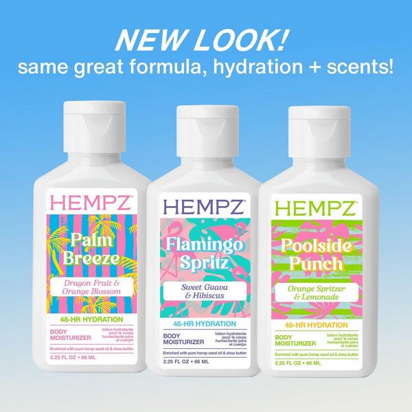 Hempz Limited Edition Palm Springs Vibes Mini Moisturizers Kit #2