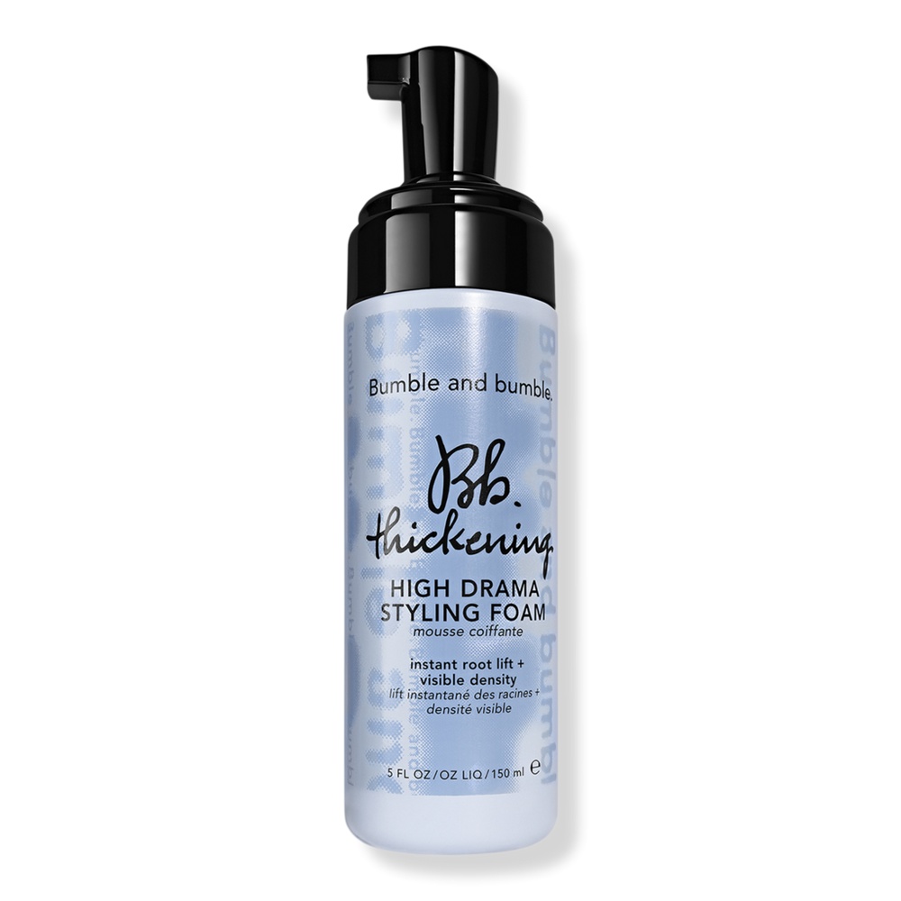 bumble and Thickening High Drama Styling Hair Foam for Thinning - oz