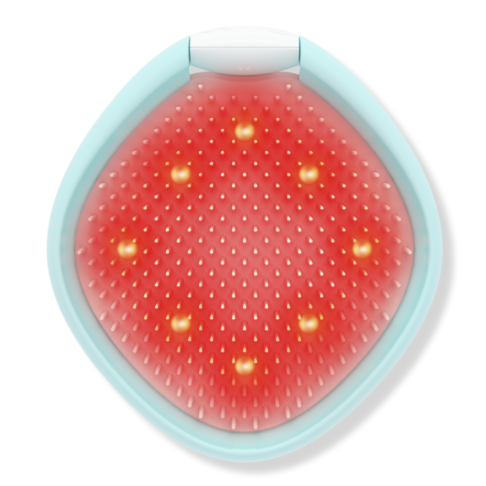 Foreo Flip Play Advanced Rgb Led Light Hairbrush - Ice Ice Baby