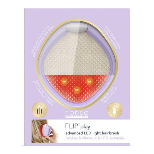 FOREO - I Lilac You FLIP Play Advanced RGB LED Light Hairbrush