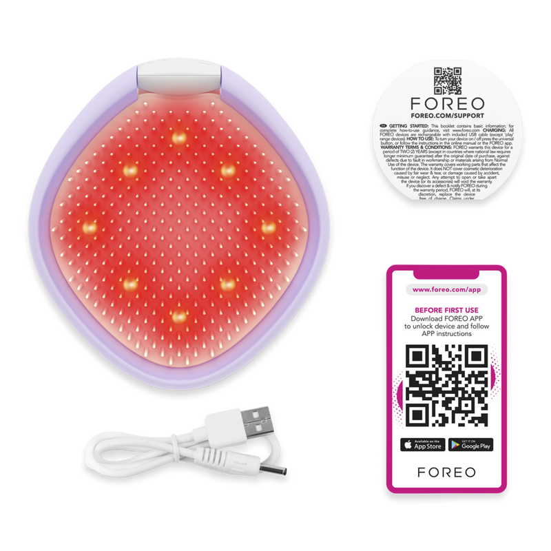 FOREO - I Lilac You FLIP Play Advanced RGB LED Light Hairbrush