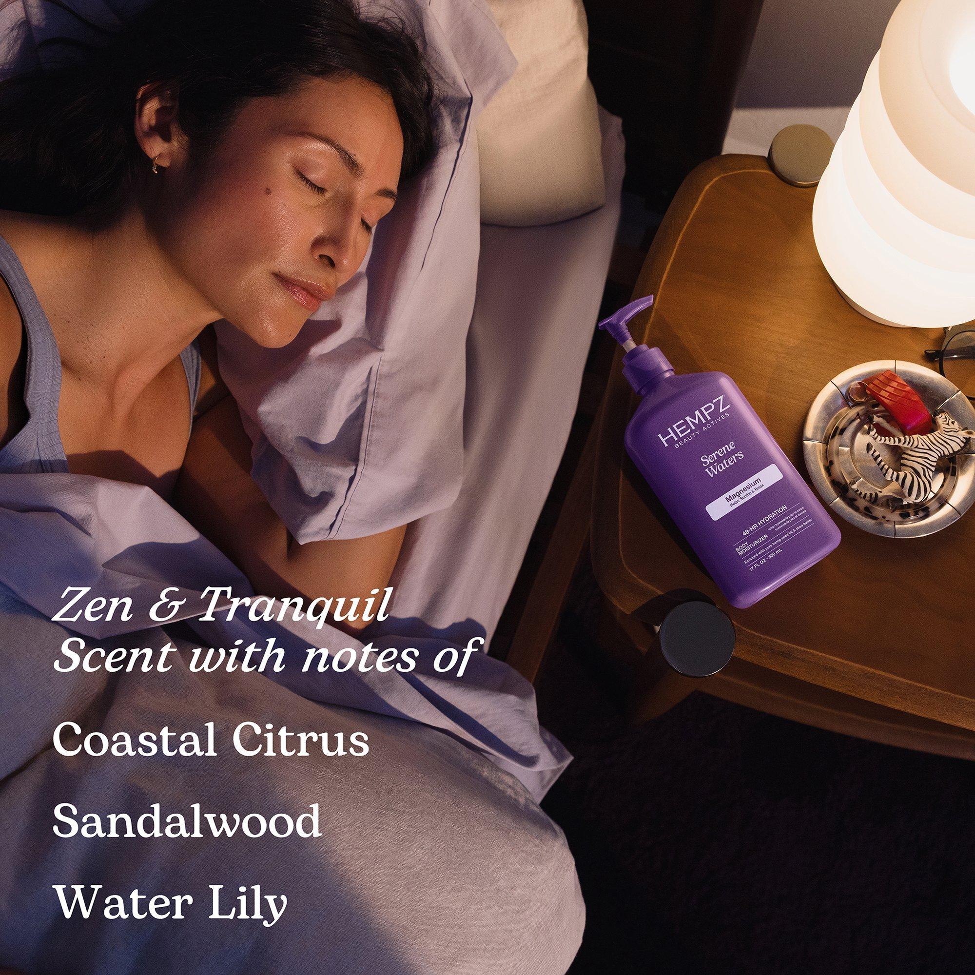 Увлажняющий лосьон для тела Hempz Serene Waters с магнием — фото 3