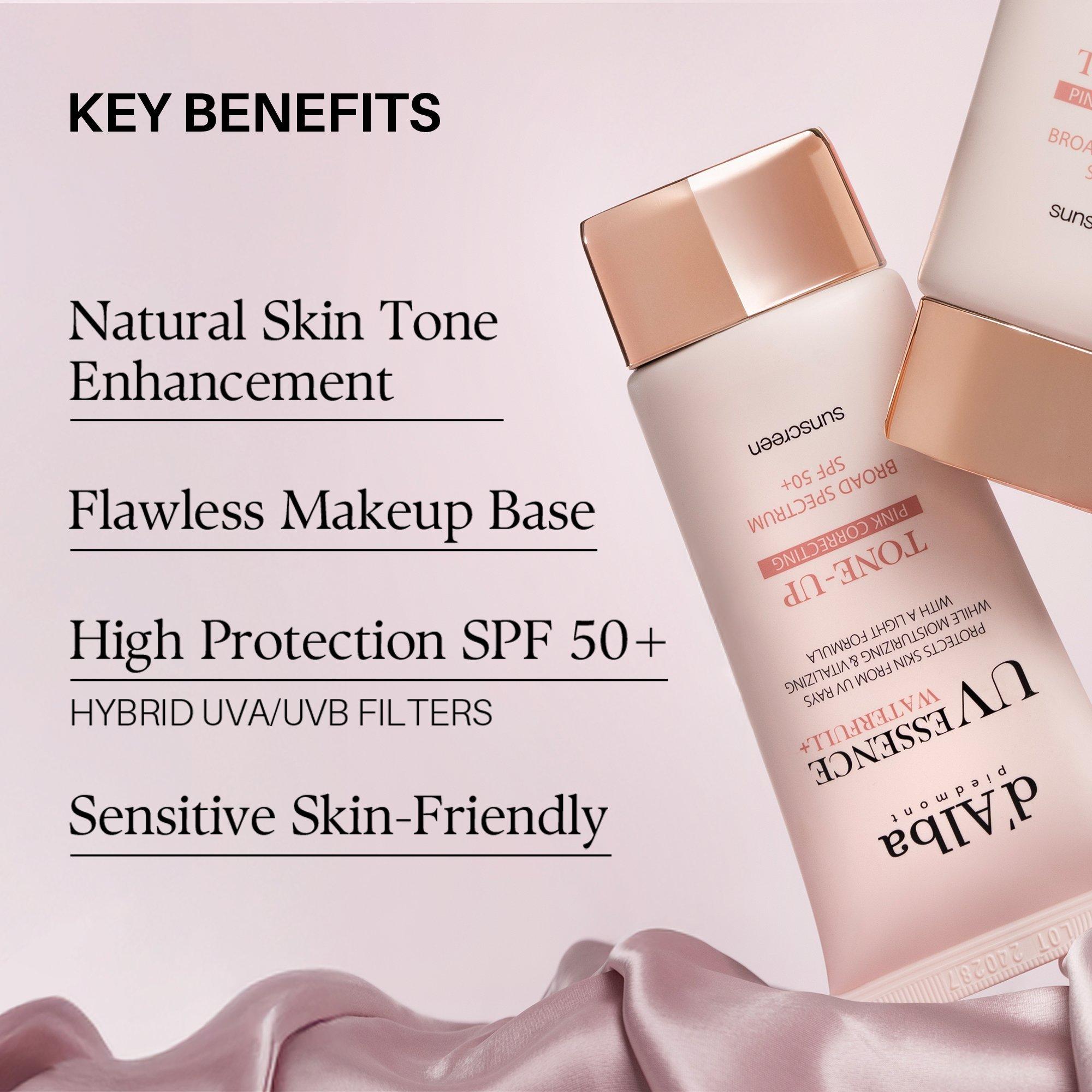 Солнцезащитный крем с тонирующим эффектом SPF 50+ d'Alba Piedmont UV Tone-Up — фото 4