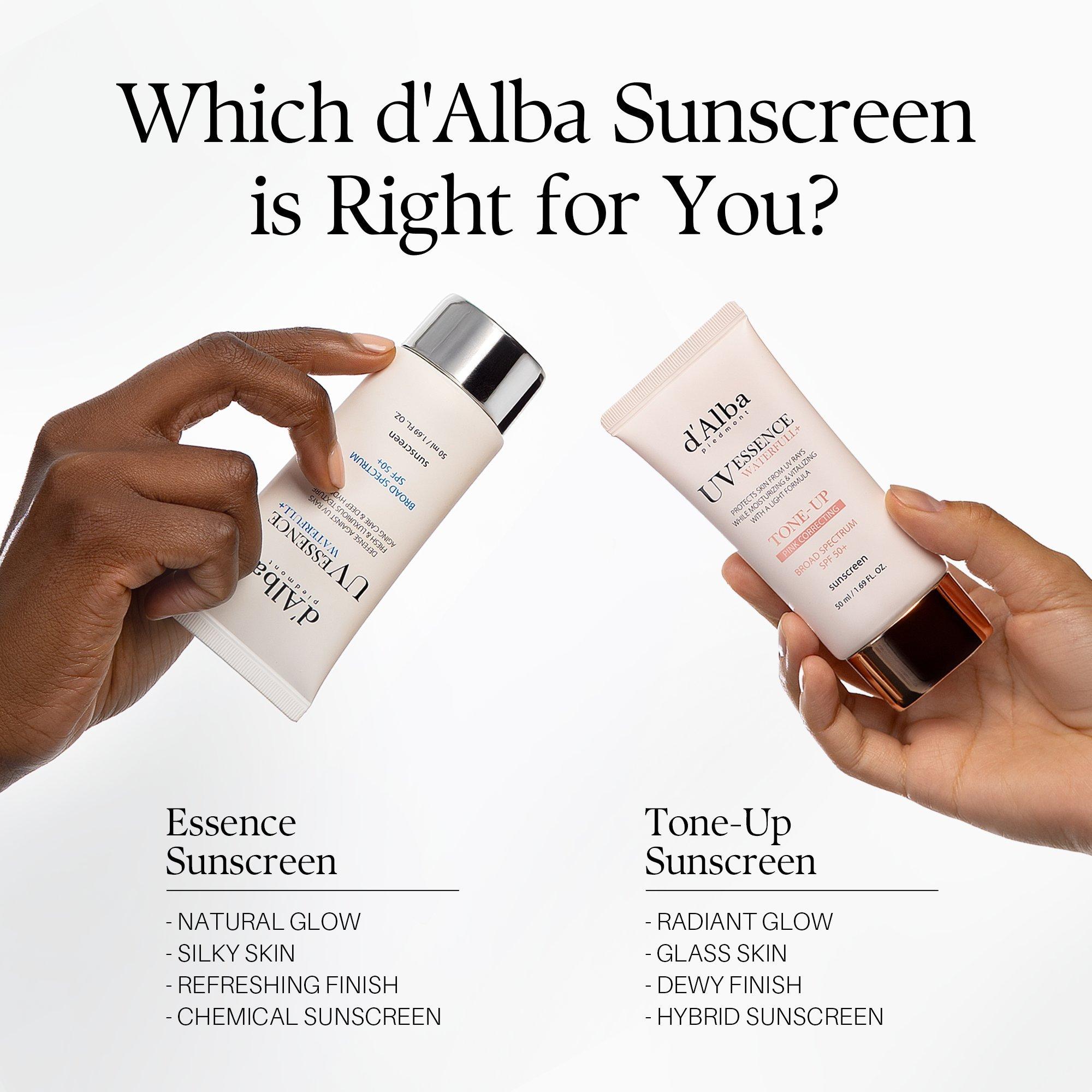 Солнцезащитный крем с тонирующим эффектом SPF 50+ d'Alba Piedmont UV Tone-Up — фото 7