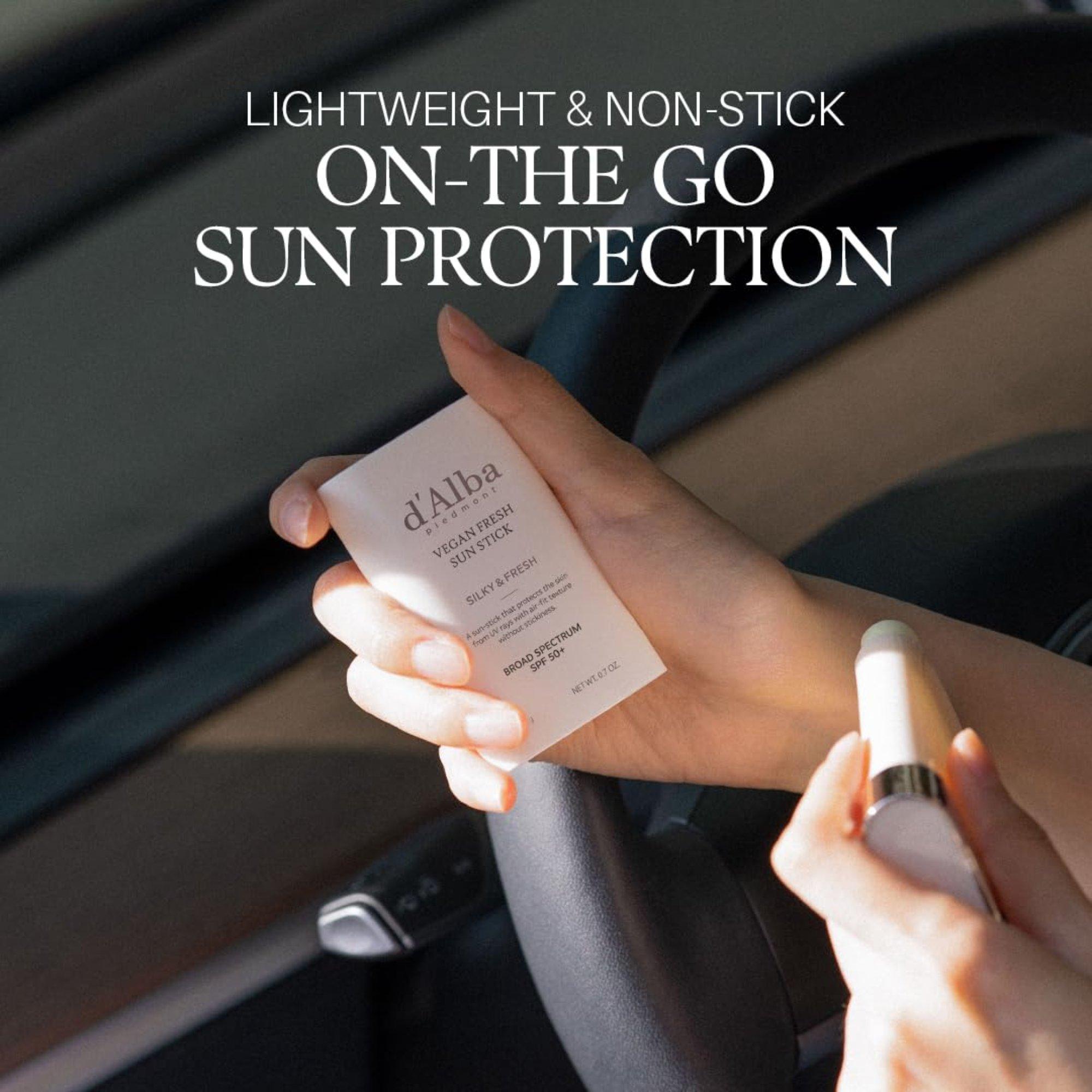 Веганский солнцезащитный стик SPF 50+ d'Alba Piedmont Fresh — фото 2