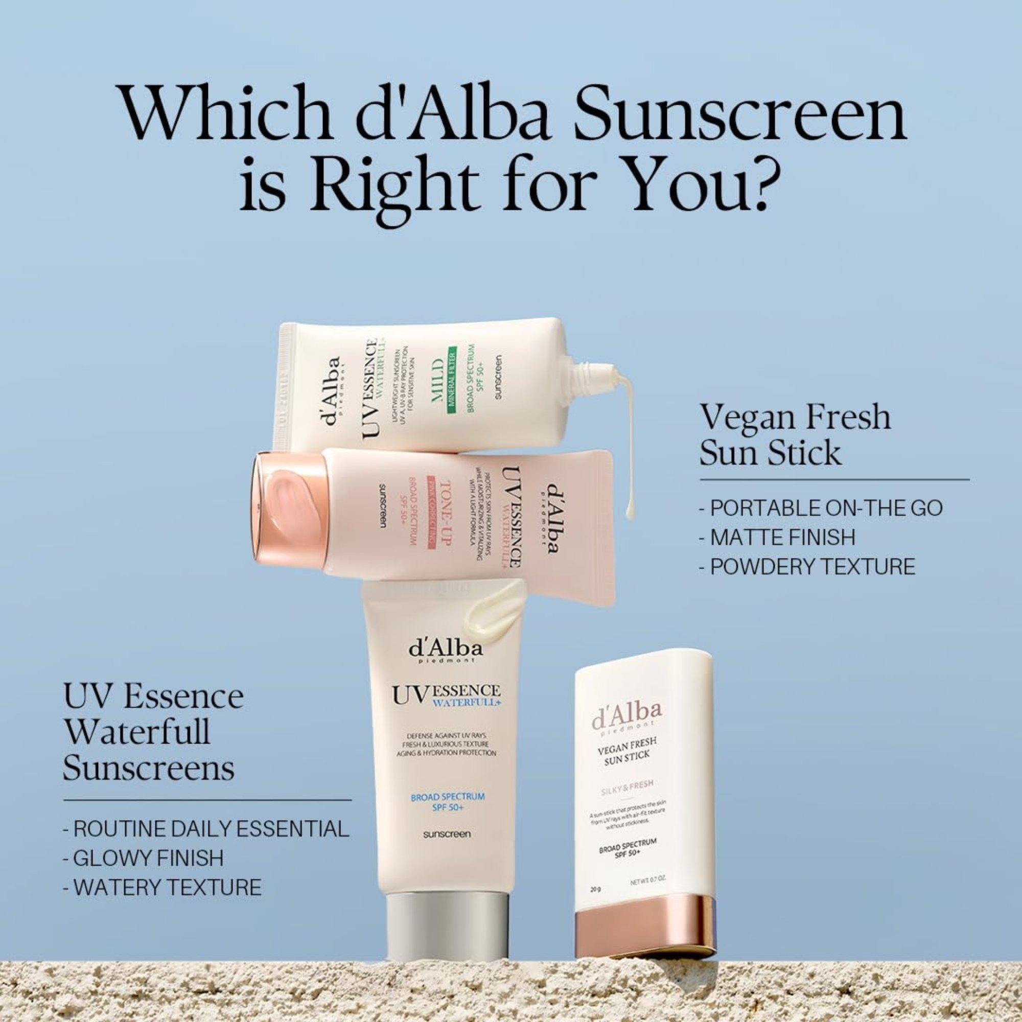 Веганский солнцезащитный стик SPF 50+ d'Alba Piedmont Fresh — фото 7