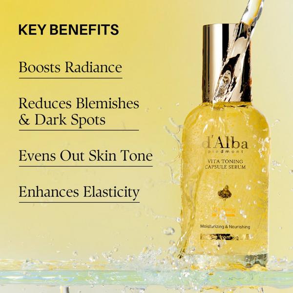 d'Alba Piedmont White Truffle Vita Toning Capsule Serum #3