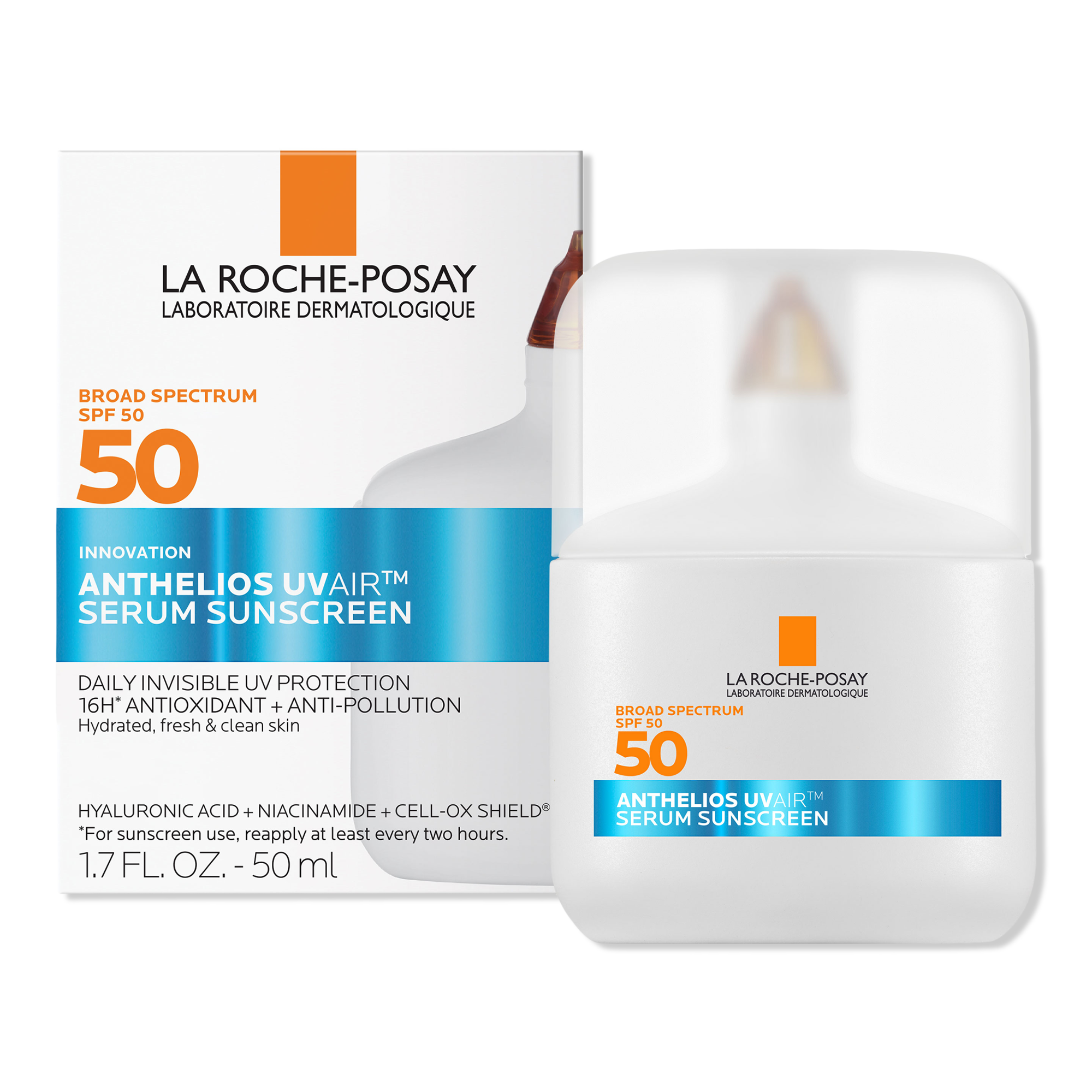 La Roche-Posay Anthelios UV Air Daily Supercharged Serum Sunscreen SPF 50 #1