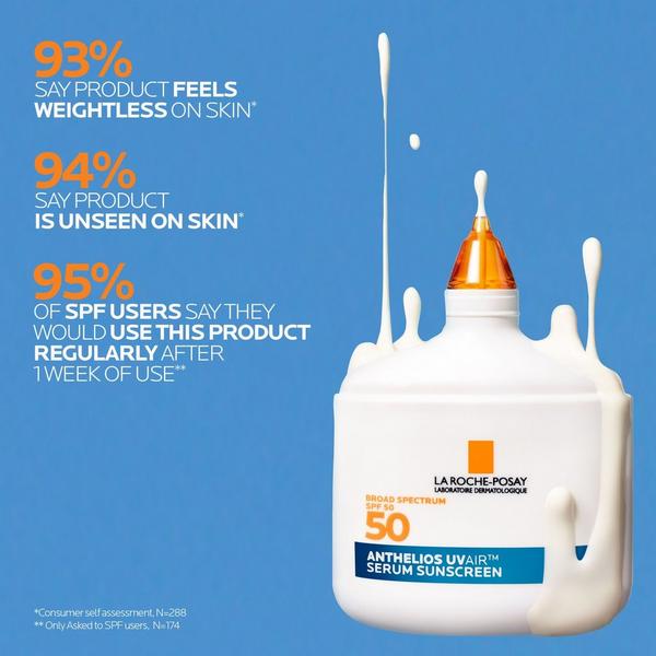 La Roche-Posay Anthelios UV Air Daily Supercharged Serum Sunscreen SPF 50 #5