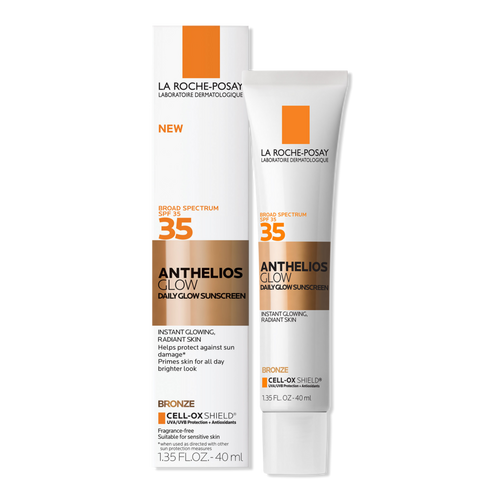 La Roche-Posay - Bronze Anthelios Glow Sunscreen SPF 35 | Ulta Beauty