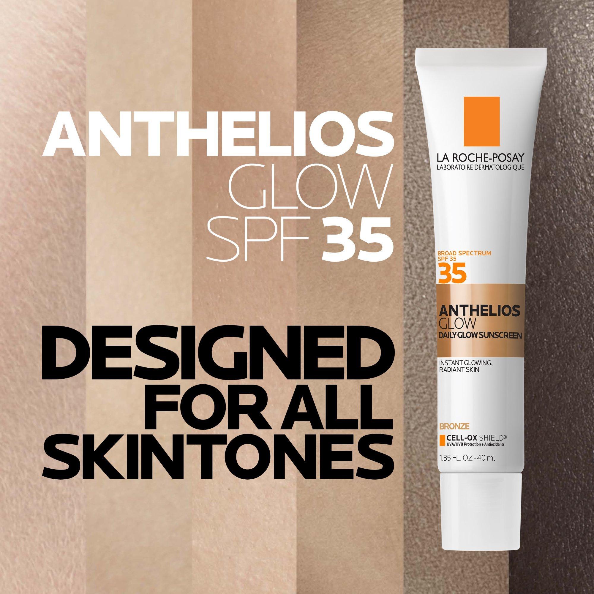 Солнцезащитное средство La Roche-Posay Anthelios Glow SPF 35, цвет: Бронзовый — фото 5