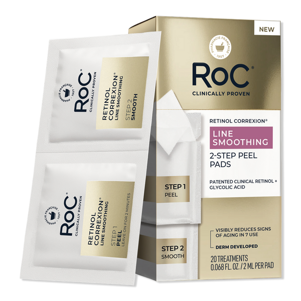 RoC Retinol Correxion Line Smoothing 2-Step Peel Pads #1