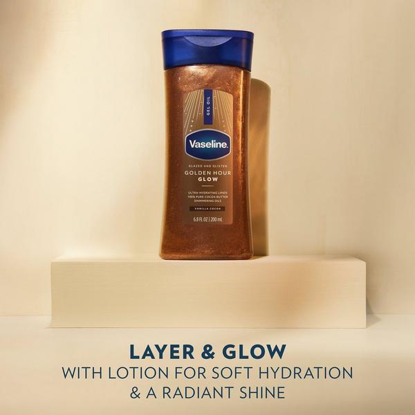 Vaseline Glazed and Glisten Body Gel Oil #6