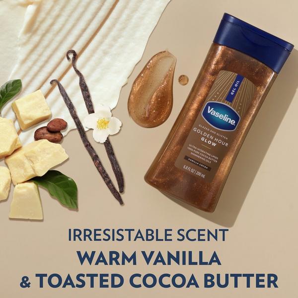 Vaseline Glazed and Glisten Body Gel Oil #7