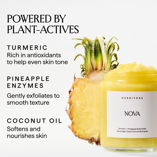 HERBIVORE NOVA Turmeric + Pineapple Body Polish #2
