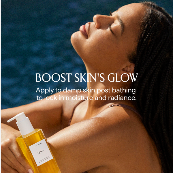 HERBIVORE NOVA Turmeric and Pineapple Glow Brightening Body Oil #6