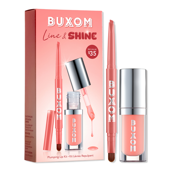 Buxom Line & Shine Lip Oil & Lip Liner Duo #1