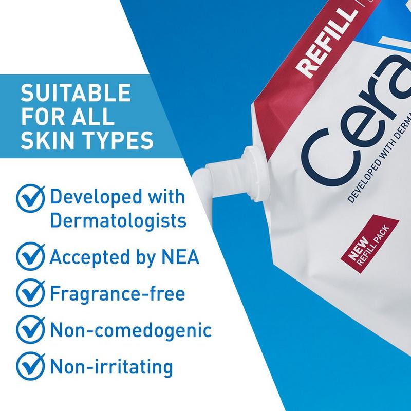 CeraVe - 16.0 oz (Refill) Moisturizing Cream Body and Face