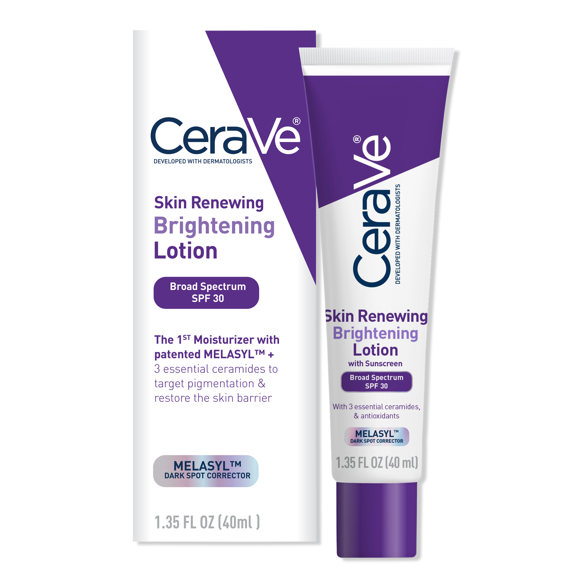 CeraVe Skin Renewing Brightening Lotion SPF 30 #1