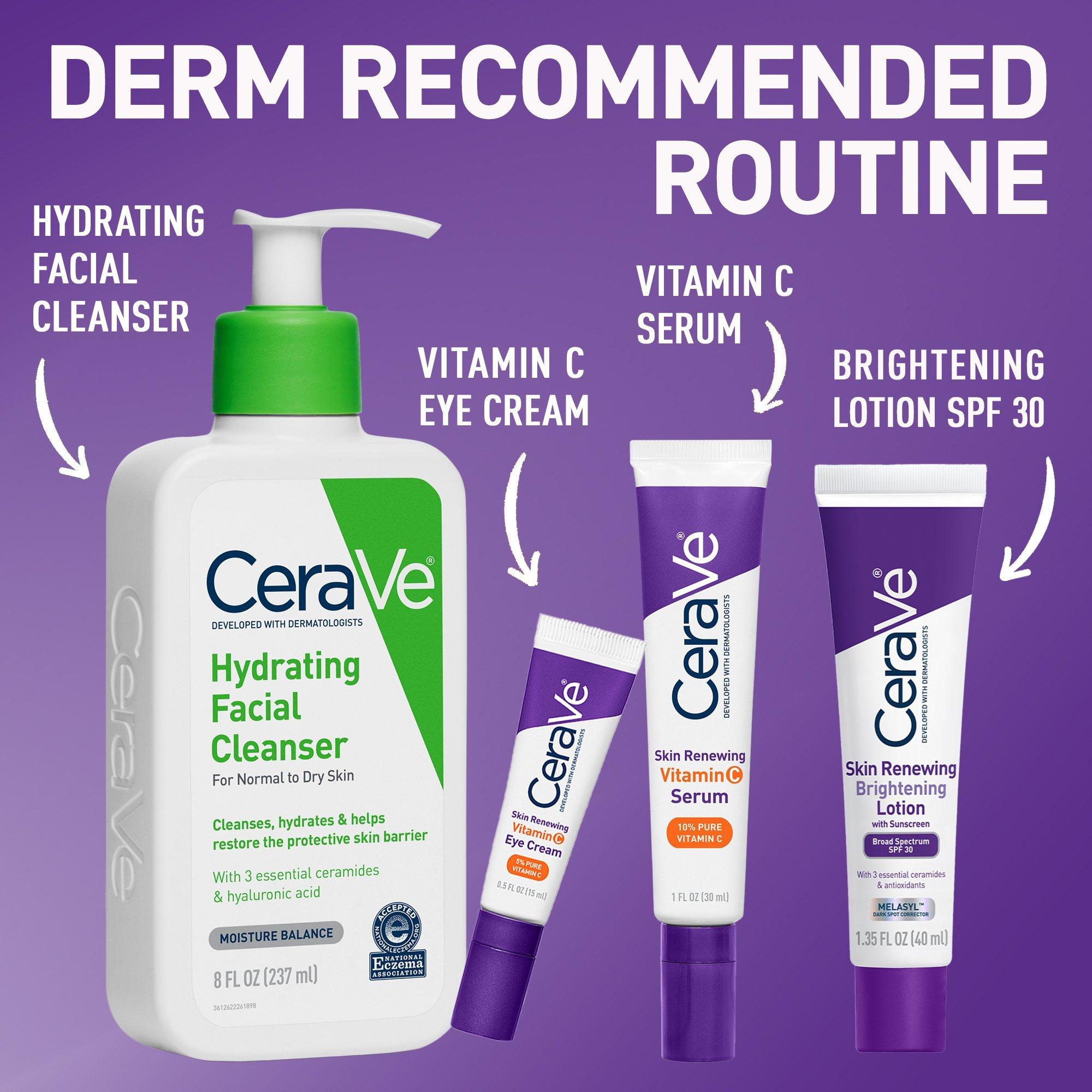 Осветляющий лосьон для обновления кожи CeraVe Skin Renewing SPF 30 — фото 8