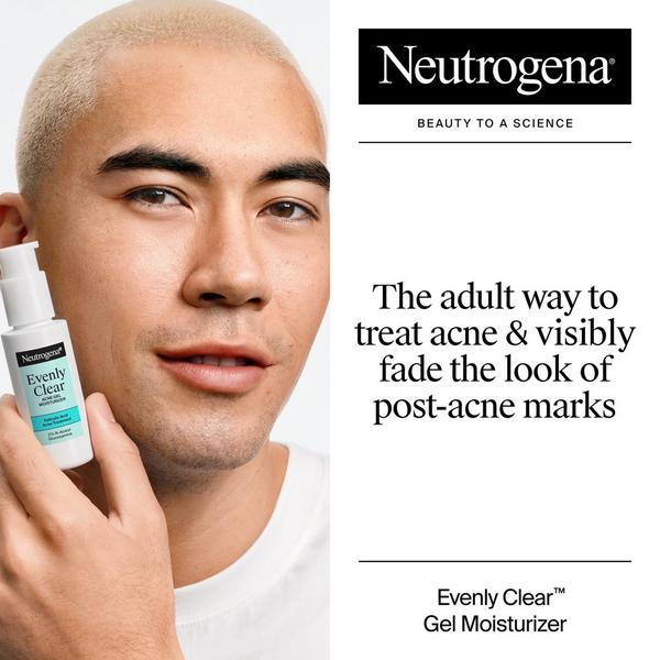 Neutrogena Evenly Clear Acne Gel Moisturizer #4