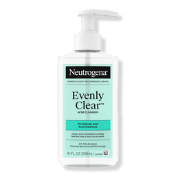 Neutrogena Evenly Clear Acne Cleanser with Salicylic Acid