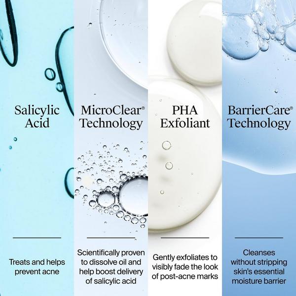 Neutrogena Evenly Clear Acne Cleanser with Salicylic Acid #7