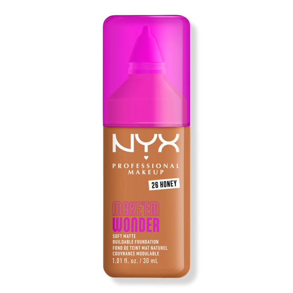 NYX Professional Makeup Make 'EM Wonder, 24H Soft Matte Foundation #1