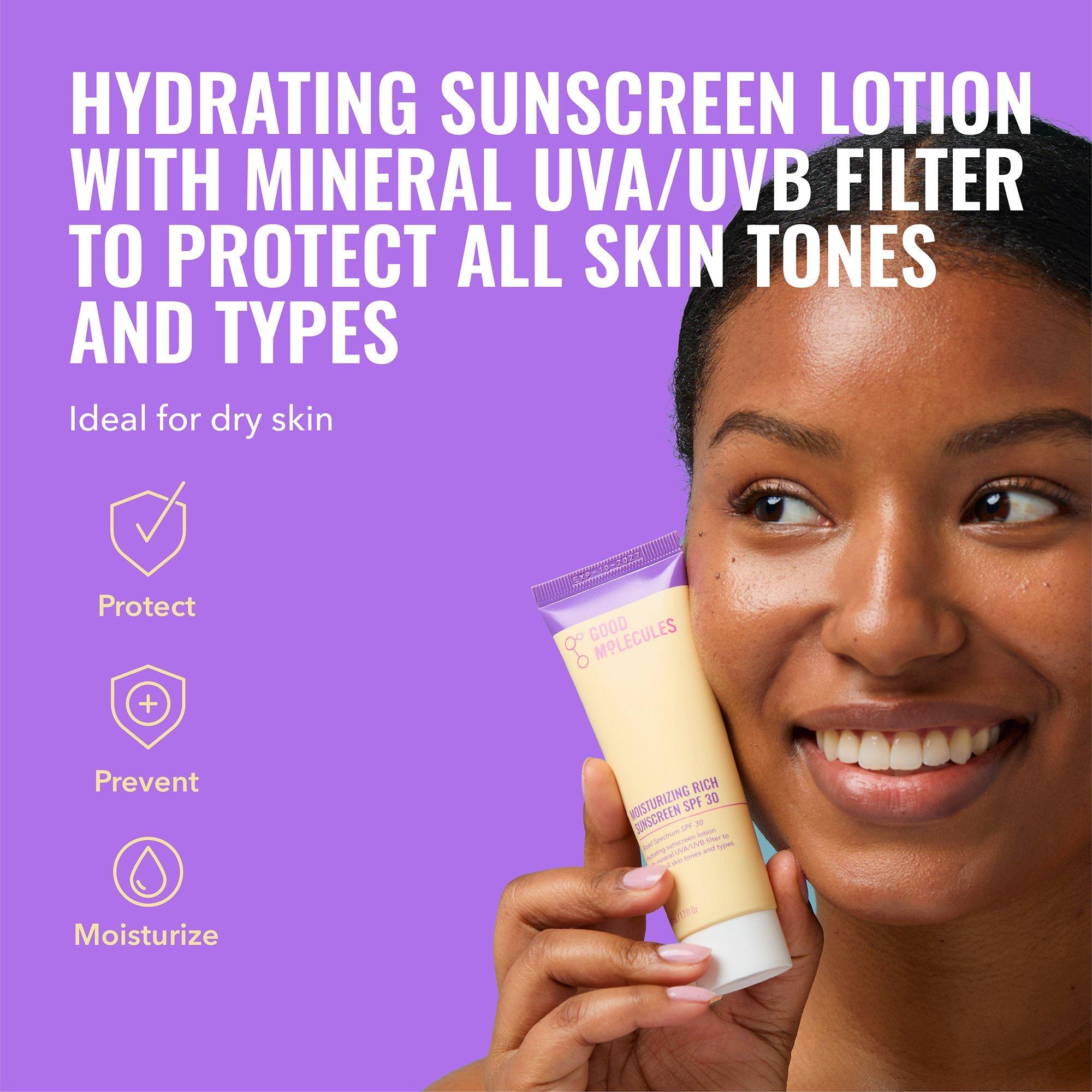 Увлажняющий насыщенный солнцезащитный крем Good Molecules SPF 30 — фото 2